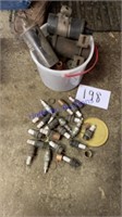 Used coils,antique spark plugs