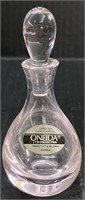 ONEIDA PINK CRYSTAL PERFUME BOTTLE