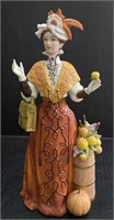 1991 PRESIDENTS CLUB PORCELAIN AUTUMN LADY