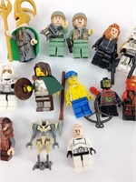 +20 figurines LEGO dont G. Grievous, Jango Fett