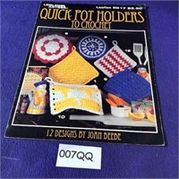 Crochet Quick Pot Holders Joan Beebe 007QQ