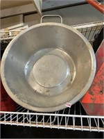 aluminum double handled basin