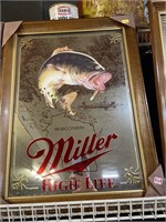 Miller highlife bass mirror Third in series