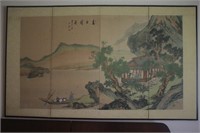 Asian 4 Panel Canvas Print