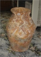 Mexican Pottery Vase 17" tall