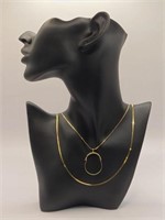 Two 14kt Gold Necklaces / Chains