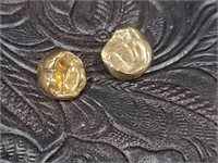 Two Gold Caps