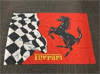 Signed Michael Schumacher Ferrari Flag