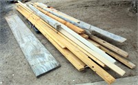 Pile of Misc Dimensional Lumber