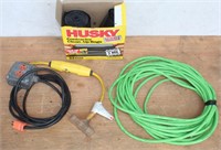 ElecCords, Plug Extension, Husky Can Liners
