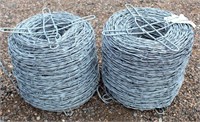 (2) Rolls HW Brand Barbed Wire