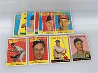 1958 Topps (15 Cards) HOF/Stars