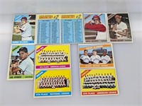 1966 Topp (10) Cards (Checklist, Hi, Combo Cards)