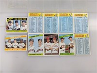 1966 Topps (10) Cards HOF's/Stars/Checklist/Teams