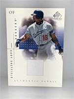 2001 SP Game Used Gary Sheffield Relic #GS