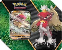 Pokemon TCG Hisuian Decidueye V Tin 5 Packs