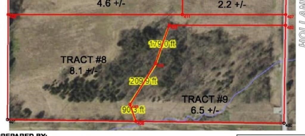 40 Acres in 9 tracts - Stivers Trust