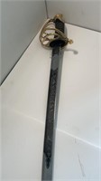 Replica Confederate Sword with Scabbard.
