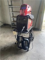 Lincoln 140c mig welder and cart