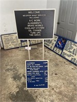 Stand Up Sign, Wall Mounted Sign, Pepsi Sign