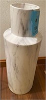 Modern marble like tall vase