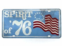 Spirit of ‘76 License Plate