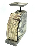 Vintage Hanson Postal Scale 2.5” x 5.5” x 6.5”