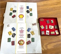 1988 Olympic Pins and Wichita Pins