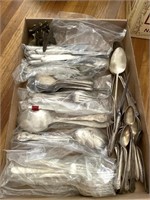 Silver Plate Flatware Gorham & Others