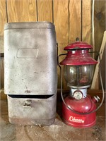 Vintage Coleman Lantern 5/62 with Metal Case -