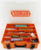 * Surge Tackle Box with Tackle and Lures