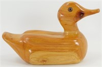 Duck Made of Applewood