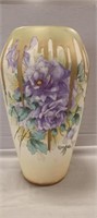 Drip Glaze Decorative Vase 18" Tall.