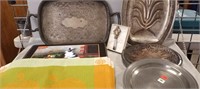 Assorted  Items: Pewter, Silver Plated,