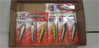 Tray Lot Of 8 Fishing Lures (New)