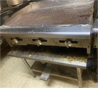 Radiance Commercial Griddle with stand