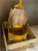Mop bucket and mop sink needs removed