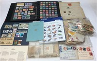 ASSORTED USED POSTAGE STAMPS