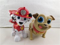 Set of 2 Puppy Dog Toys