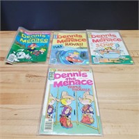 Lot Of 5 Dennis the Menace Comics
