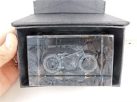 BMW R 32 1923 3D Block Glass Etch