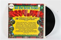 BEST FROM SCOTLAND 2 LP VINYL RECORD SET/ COVER