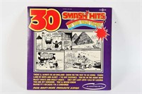 30 SMASH HITS OF WAR YEARS LP VINYL RECORD/ COVER