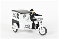 OLD TIME SEE'S CANDIES MOTORCYCLE DELIVERY SIDECAR