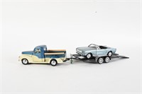 1940 PICKUP TRUCK 1964 MUSTANG CAR  & TRAILER