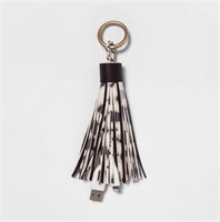 heyday™ 12" Lightning to USB-A Tassel Cable