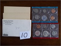 1969 P&D US Treasury Coin Set - 10 Coins