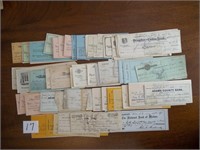 150+ Checks 1854-1950's, Many States