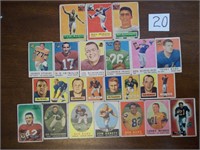 RO Football Cards all 1950's