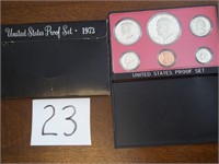 1973 US MInt Proof Set with Dollar